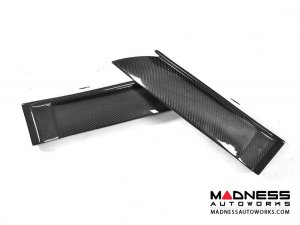 Tesla Model S Rear Diffuser Splitters - Carbon Fiber